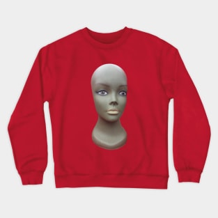 Fashion Mannequin Doll Wig Head Crewneck Sweatshirt